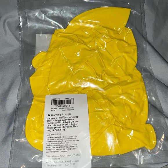 MCPINKY 12PCS Yellow Party Balloons Latex Balloons 18 Inch Balloons Brand New - Picture 12 of 16